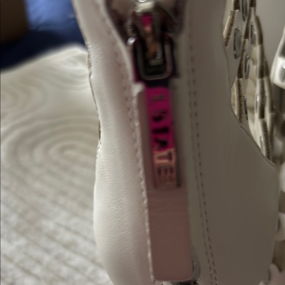 1. State White High Heeled Sandals - Picture 2 of 5